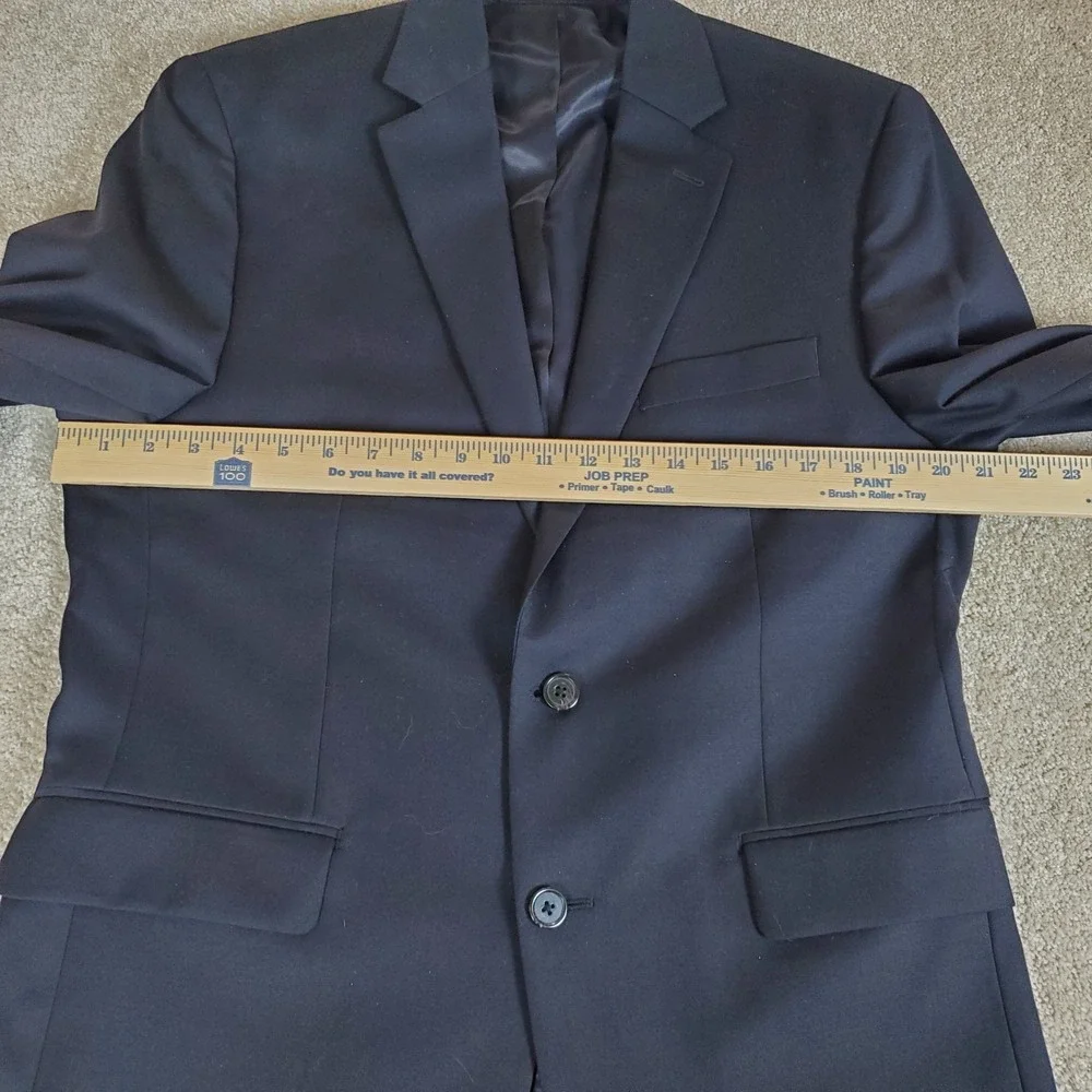 Lauren Ralph Lauren Suit Coat Sports Jacket Black 40‎ Regular Wool Blend